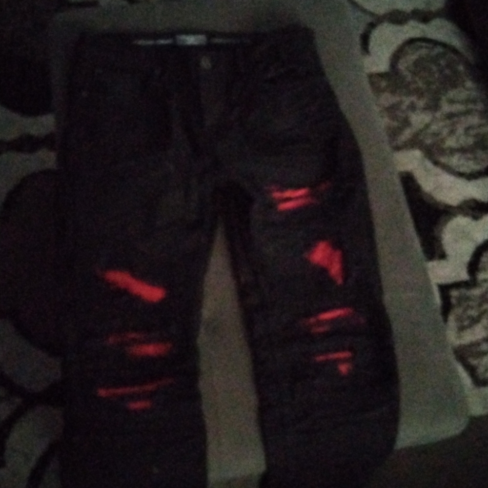 Jordan Craig distressed jeans